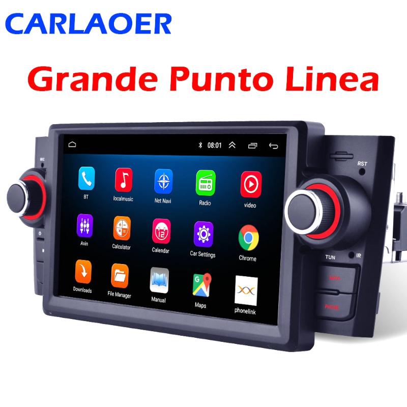 

autoradio 1 din Android 9.0 Car Stereo multimedia Player For Grande Punto Linea 2007-2012 GPS Navigation Radio 8Core Wifi car dvd