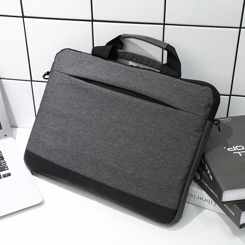 

Men and Women Laptop Bag Notebook Bag Briefcase Shockproof Thickening Section Sac Homme Computer Porte Document, 1 14inch