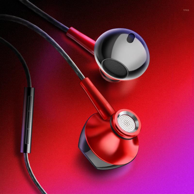 

Metal Stereo Bass Earphone with Micophone for Smartphone Wired Music In-Ear 3.5mm Earphones Sport Music Earbuds1