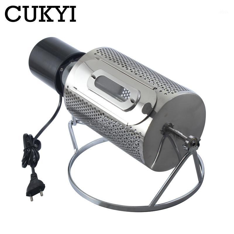 

CUKYI 110V/220V Household electric Coffee Roasters 40W power stainless steel coffee bean roasting machine1