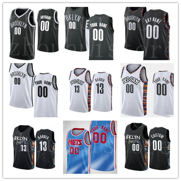 

2021 Printed Reggie Perry Jay Scrubb Wilson Chandler Justin Anderson Lance Thomas Jamal Crawford Jeremiah Martin James 13 Harden Jersey, Black;red