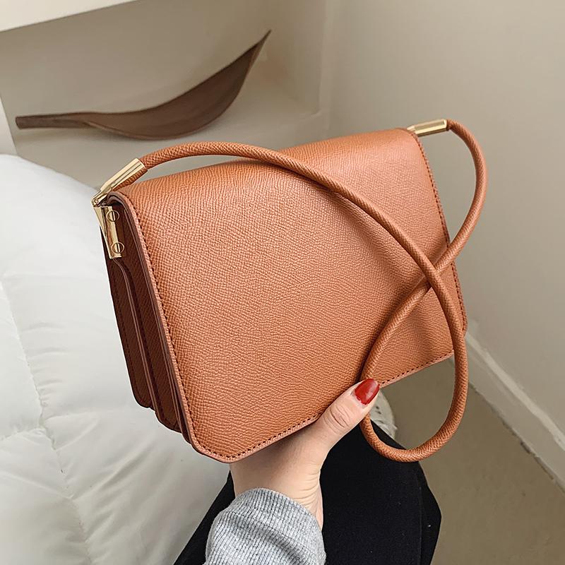 

Vintage Fashion Female Tote Bag 2021 Solid color Quality PU Leather Women Designer Handbag High capacity Shoulder Messenger Bag, Black
