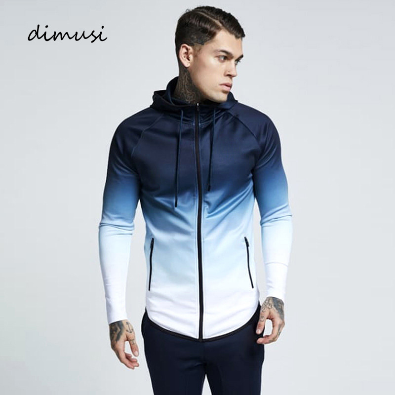 

Mens Hoodies Sweatshirt Fashion Men Streetwear Hip Hop Hoodied Man Gradient Pullover Tracksuit Sweatshirts Clothing, Dark blue