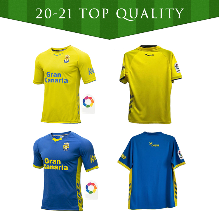 

20 21 UD Las Palmas camisetas chándal de fútbol 2021 soccer jersey Roberto González Araujo Alvaro lemos Hombres Football shirt Uniforms, Home