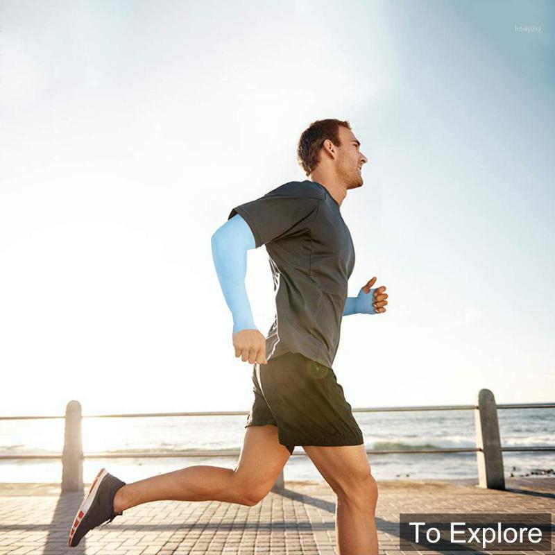 

Arm Warmers Outdoor Sports Sportswear Unisex Cooling Arm Sleeves UV Cover for Running Cycling Sports Safety1