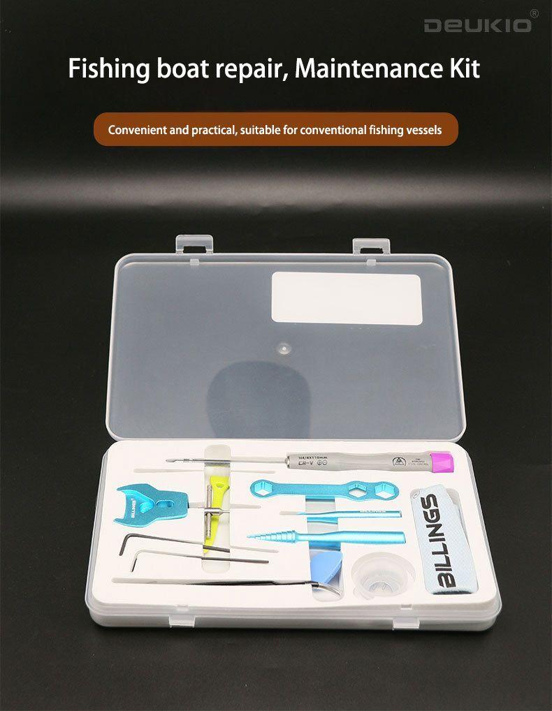 

Lure Baitcast Reel Fishing Line Maintainance Bait Casting Repair Tools Kit Pin Remover Tool Refitting Reel Dismantling Tool