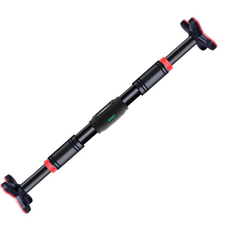 

Safe Household Horizontal Bar Pull-Ups Adjustable Free Punch Stainless Steel Fitness Equipment Fitness Bar Non-Slip Rubber