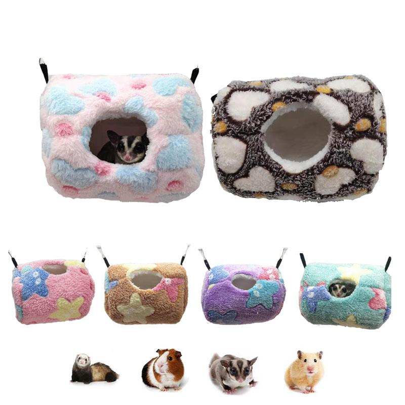 

Small Pet Hammock Hamster Cage House Mini New Born Cat Dog House Animal Winter Keep Warm Bed Rodent/Guinea Pig/Rat/Hedgehog