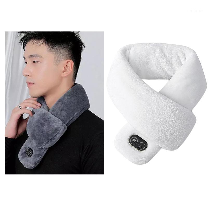 

Electric Heated Women Men Scarf Massage Shawl Neck Wrap Warmer USB Soft Winter1