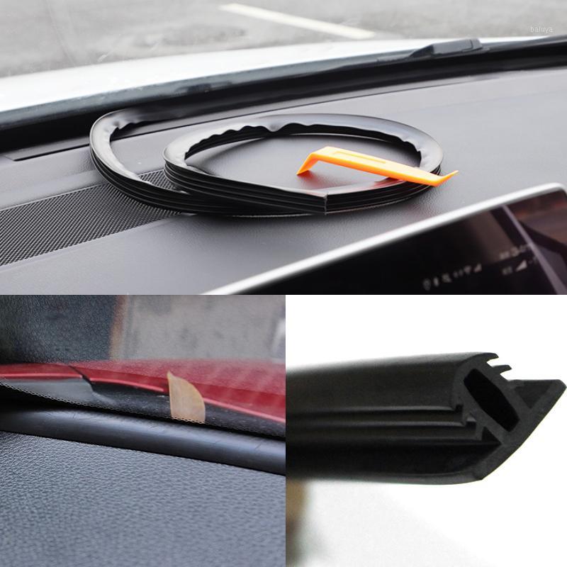 

1.6M/lot Car Styling Glass Sealing Strips Car Dashboard Sealing Strips Universal Auto Rubber Seals Strip Interior Accessories1