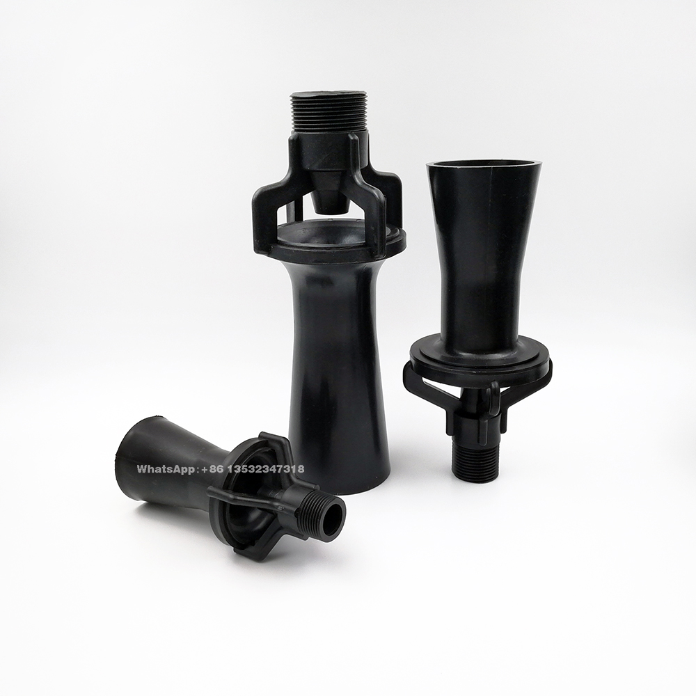 

YS non metals Plastic PP Venturi Nozzle Mixing Jet Eductor Spray Nozzle