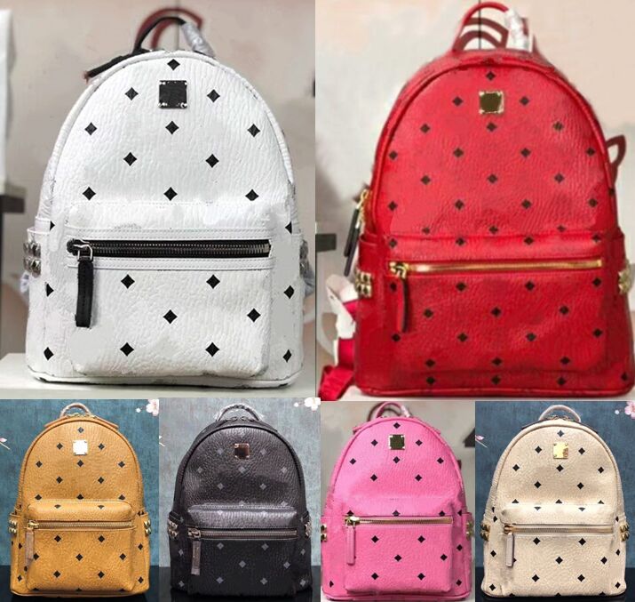 

Hot Selling Emboss styles Fashion Backpack Rucksack Style High Quality New Arrival Backpack Letter Bags Fashion Women Men School Bags, 5#