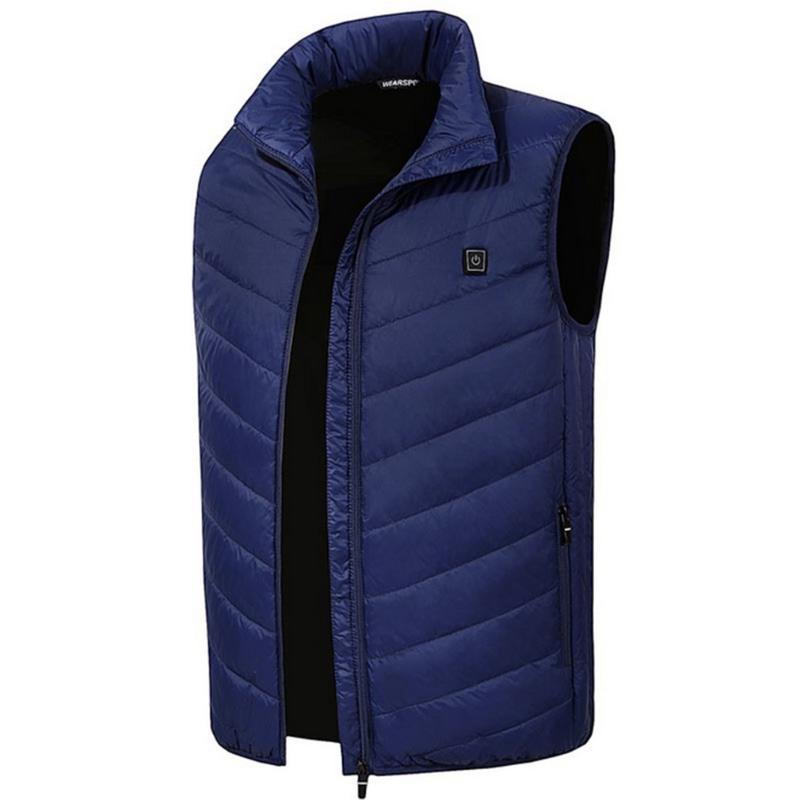 

USB Heater Hunting Vest Heated Jacket Heating Winter Clothes Women Men Thermal Outdoor Sleeveless Coats Hiking Climbing