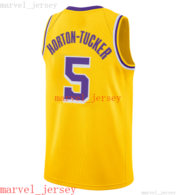 

100% Stitched Talen Horton-Tucker #5 Swingman Jersey XS-6XL Mens Throwbacks Basketball jerseys Cheap Men Women Youth, Black