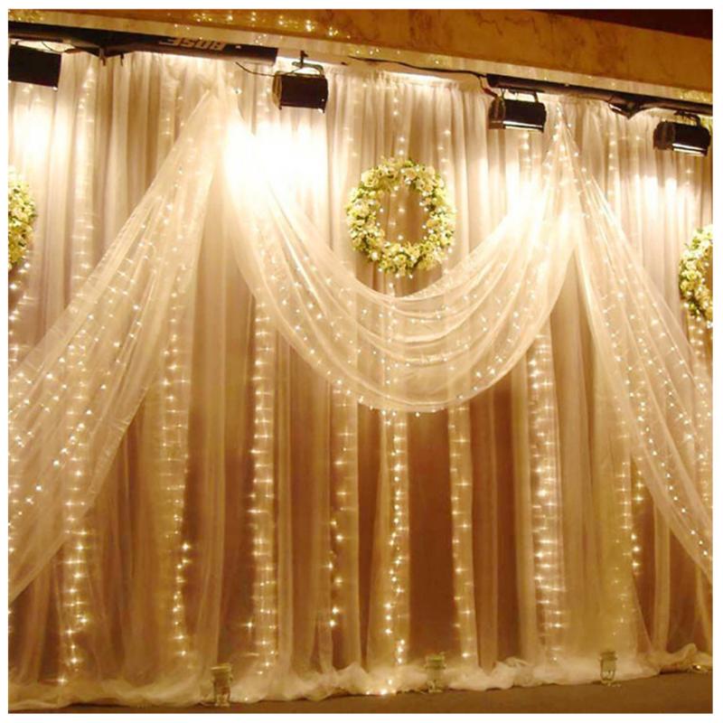 

10M 100LED New Blue 220V Original Brightness flexible starry String Fairy Wedding Light Lamp Xmas Party Christmas Decor Voltage