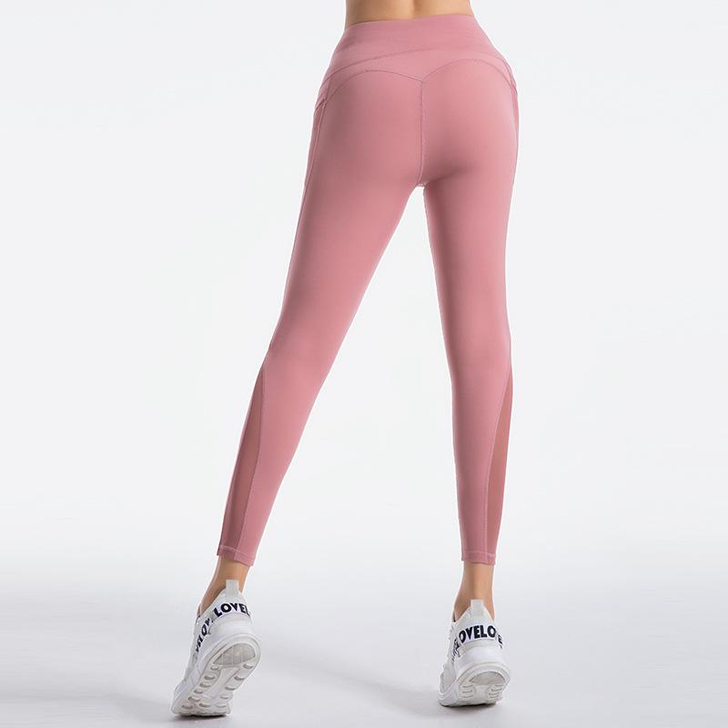 

Women Yoga Pants High Waist Tight Sports Legging Gym Wear Clothes Nylon Workout Fitness Tights Best Price, Black