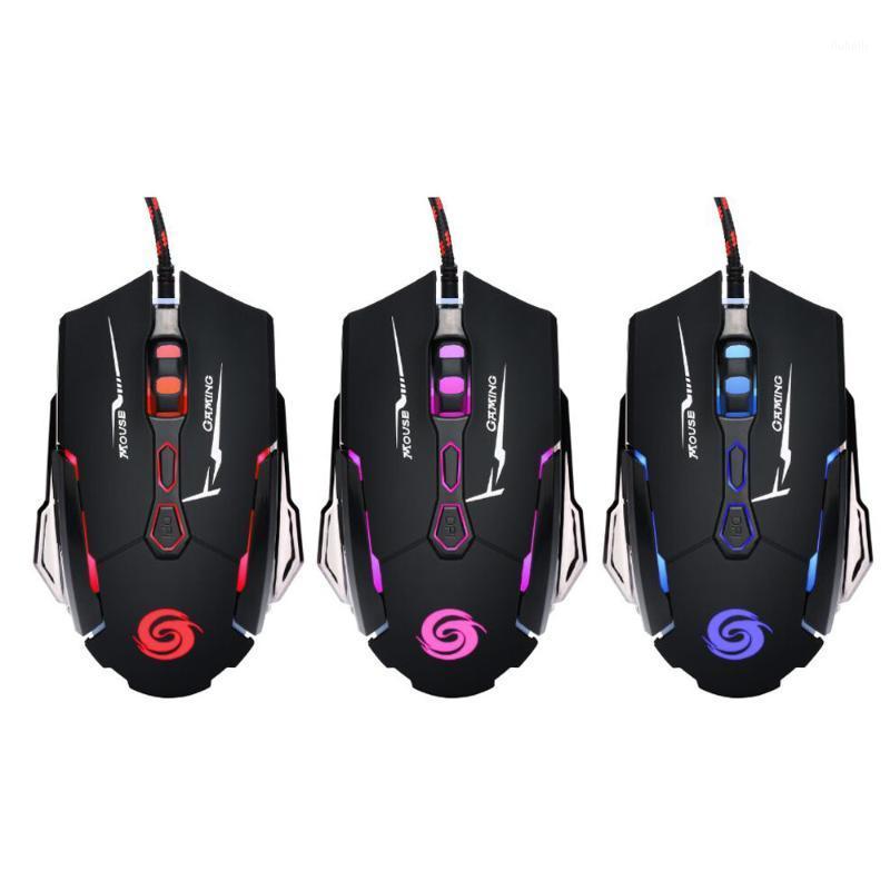 

4000DPI LED Laser 7 Buttons USB Wired Pro Gaming Mouse for PC Laptop Computer LED Backlight Optical USB Wired Mouse Gamer Mice1