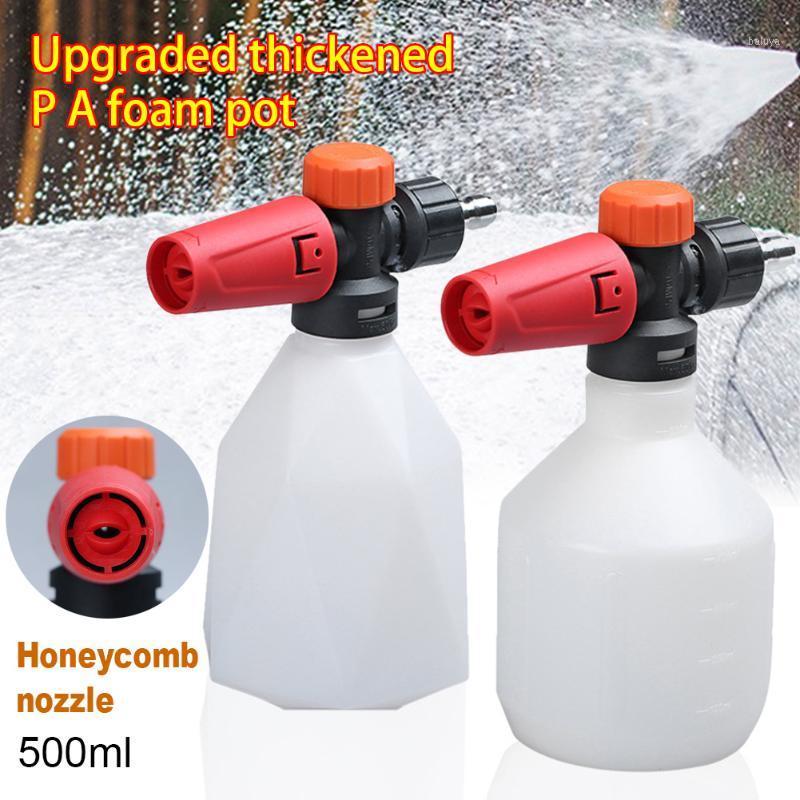 

Car Wash High Pressure Mini Foam Spray 500ml Convenient Car Wash Spray Snow Foam G1/4 Quick Release Connector PA Pot1