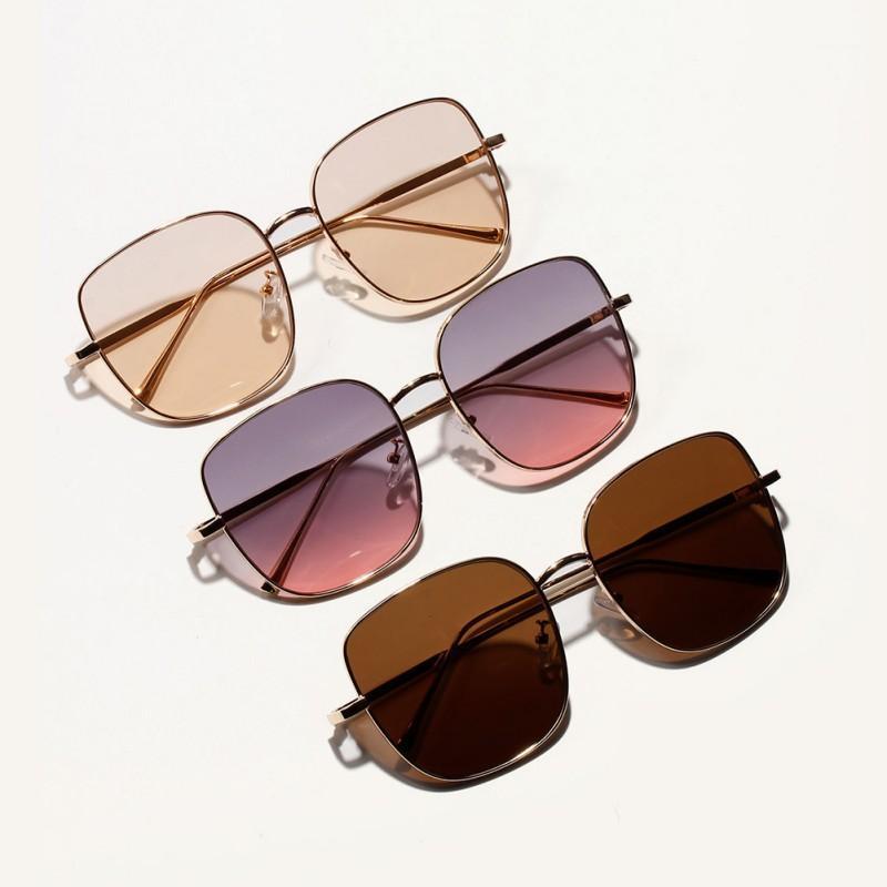 

Sunglasses Retro Style Metal Frame Small Square Border Fashion 2021 Summer Female UV400 Eyewear1