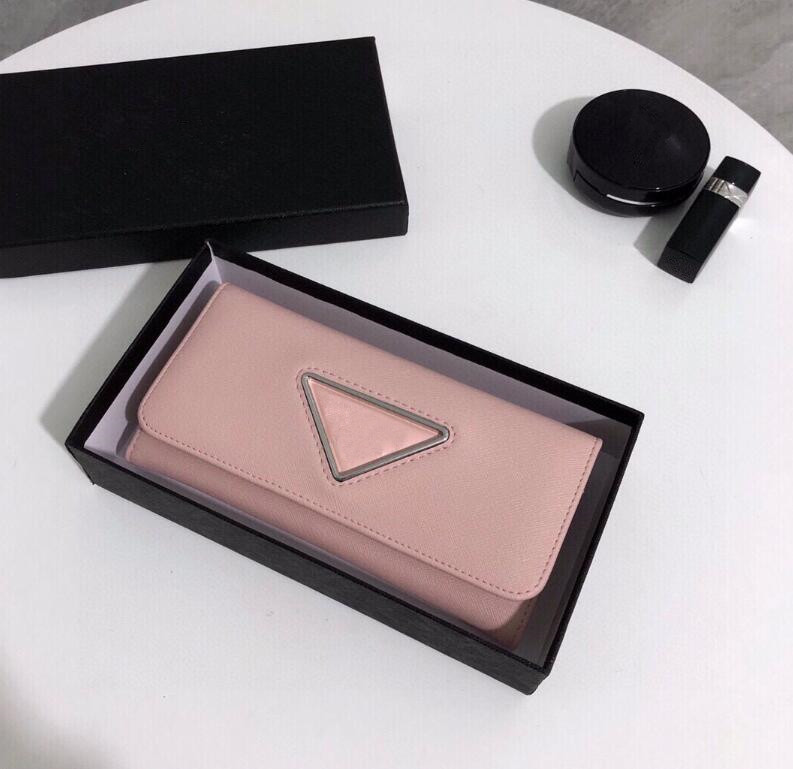 

Mens Women's Wallets Card Holder Pillow Shape Cowhide High Quality Fashion and Business Style with Box #Shelala, Pink