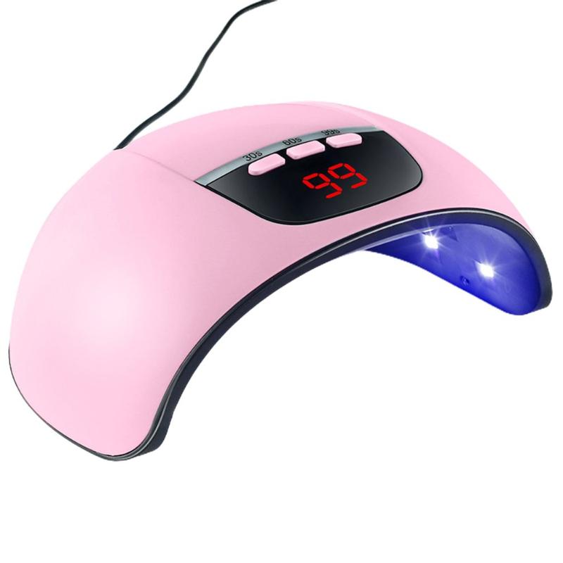 

Multifunctional LED nail dryer UV nail lamp Intelligent Induction Professional Uv Polish Dryer machine, As pic