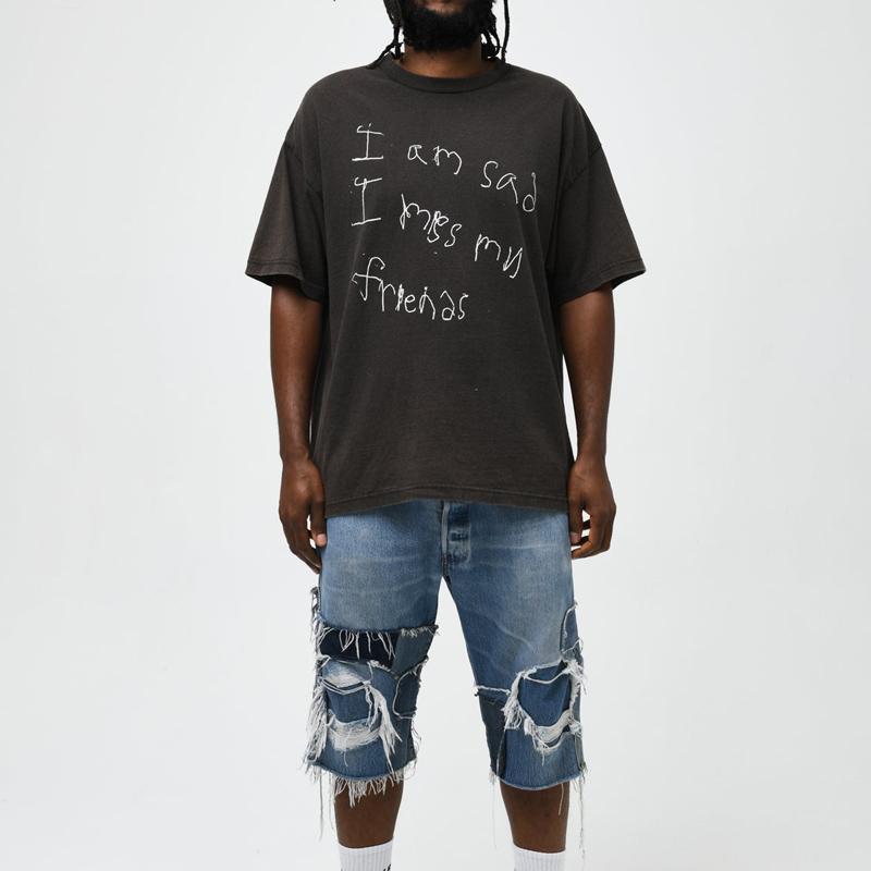 

Men's T-Shirts 2022 Spring Summer I Am Said Vintage Tee Skateboard Men T Shirts Women Short Sleeve Streetwear Cotton Tee, As picture