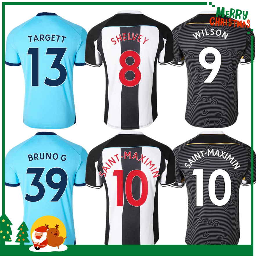 

22 23 Newcastle BRUNO G. Soccer Jersey WOOD NUFC WILSON MAXIMIN SHELVEY ALMIRON 2022 2023 UNITED Football Shirt kit Kids Men Fans player, 22/23 3rd