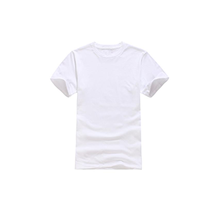 

Men Shirt Cotton Fitness Gym Clothing Man Tops Tees Shirt For Male Solid Color Clothes Multi Colors, White 2xl