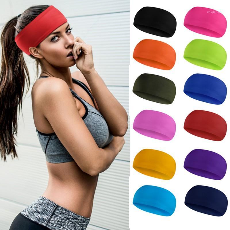 

Hot Women Men High Elastic Sport Headband Yoga Stretch Elastic Headwrap Hairband Hair Sports Running Accessories Sports Band Dry1, Tl