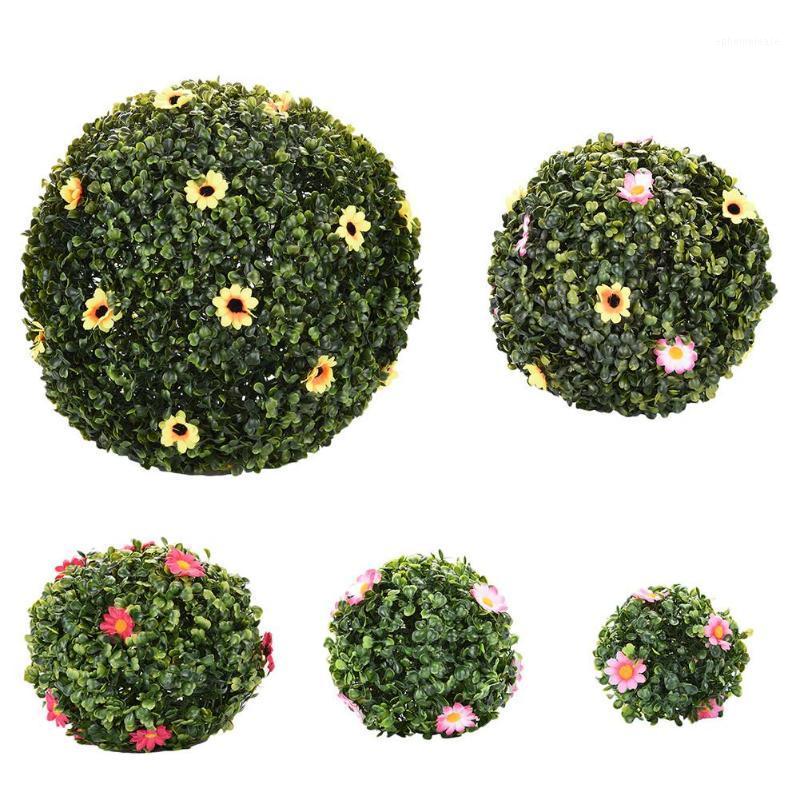 

Artificial Plants Grass Ball Plastic Orchid Simulated Milan Flower Ball Home Hotel Wedding Ornament Decoration1