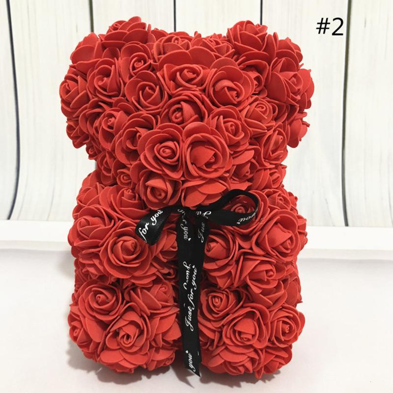 foam rose teddy