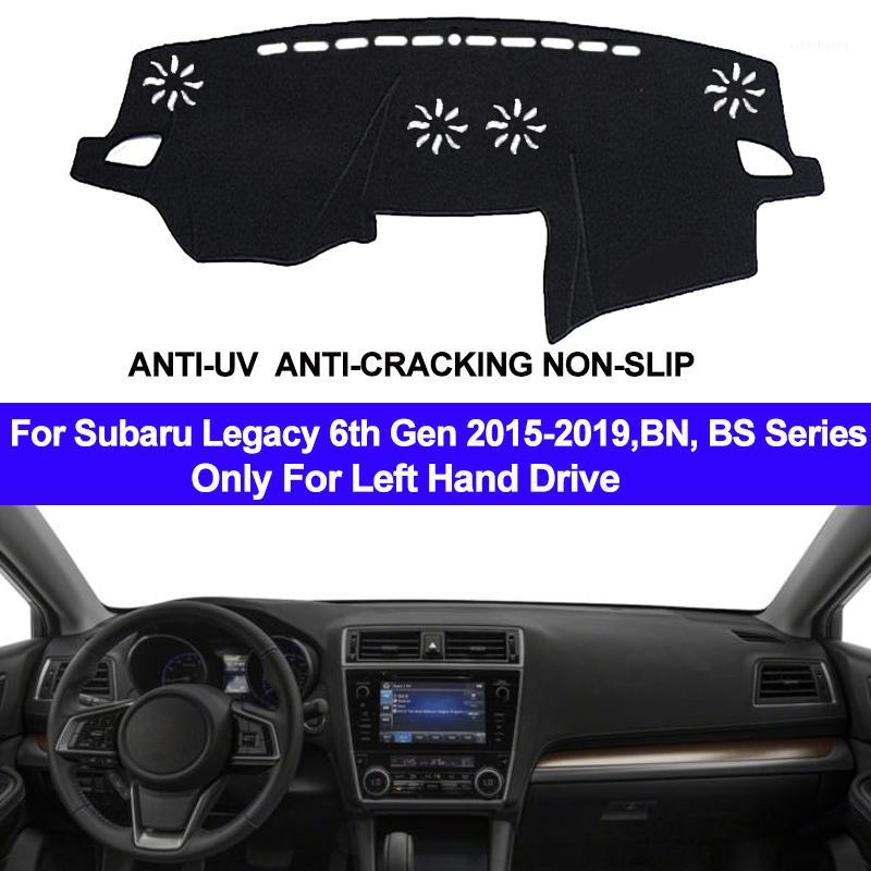 

Car Auto Inner Dashboard Cover Dashmat Pad Carpet Dash Mat For Legacy 2015 - 2017 2018 2019 2 Layers Sun Shade Anti-Sun1