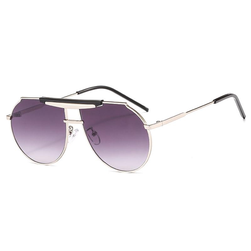 

Sunglasses Veshion Irregular Geometric Metal Frame Men Women Personality UV400