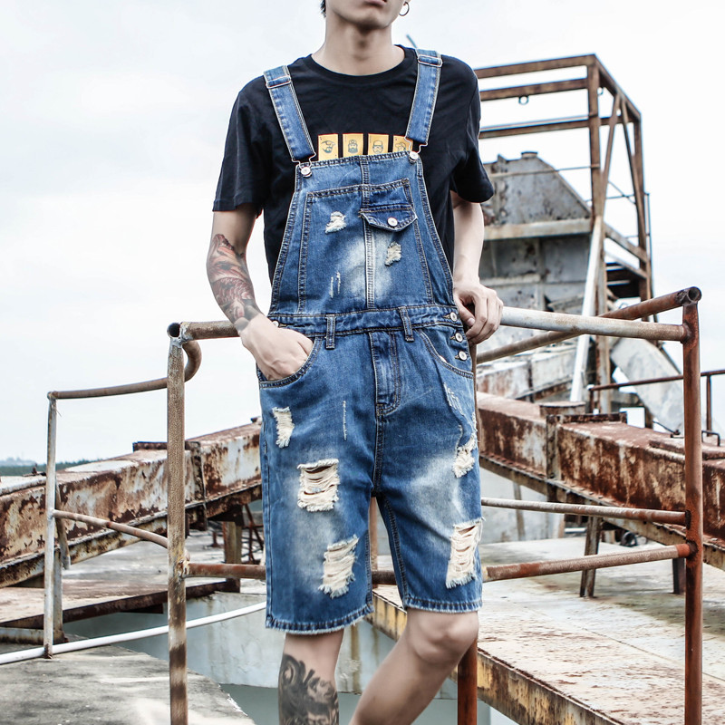 

Pants 2020 Breeze Spring and Summer New Retro Denim Male Overalls Will See Korean Version of Skinny S-5xl-sized Jeans Daw5, Blue