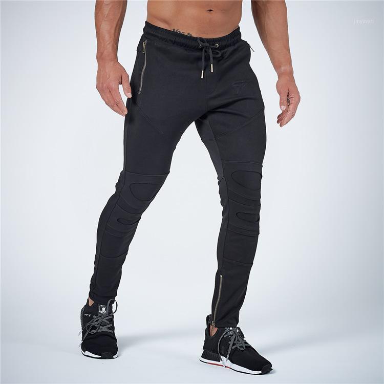 

Brand Sports Fitness Running Pants Men's Side Loose Breathable Training Jogging Trousers Basketball Workout Sweatpants1, Black