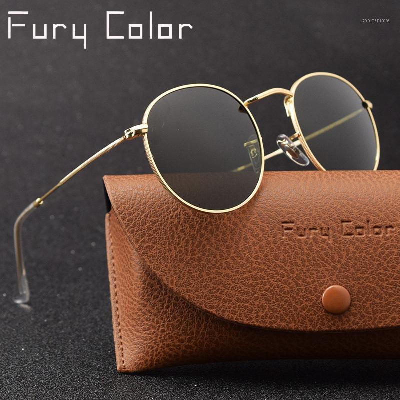 

GLASS Lens UV 400 Small MEN WOMEN Sunglasses Gothic Steampunk Sunglasses Mens Womens Retro Small Vintage Round Eyewear Shades1