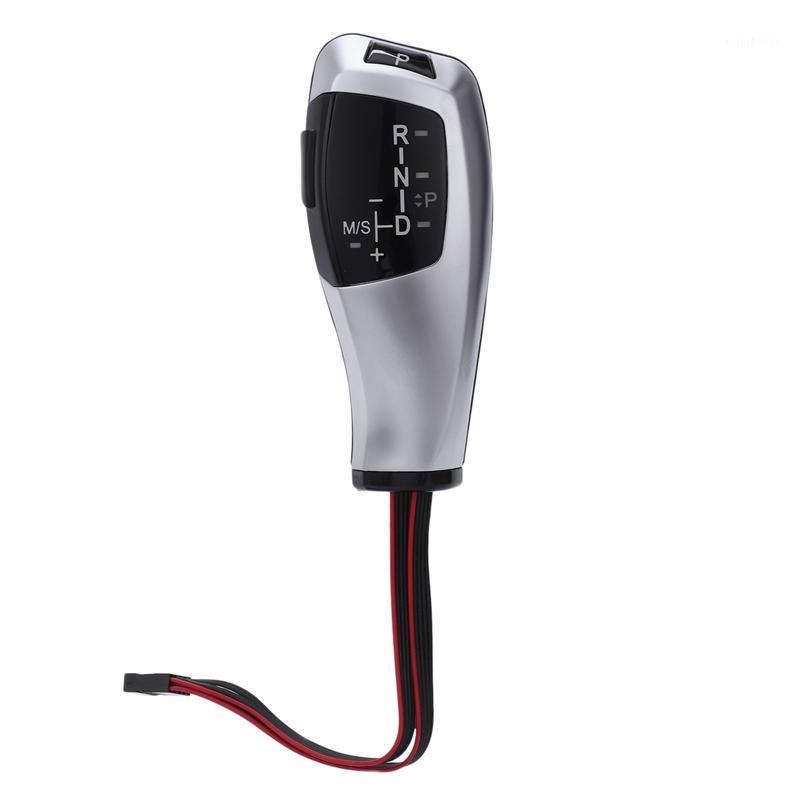 

Car Lhd Automatic Led Gear Shift Knob Handle Gear Knob For E90 E91 E93 E81 E82 E84 E87 E88 E89 (Silver)1