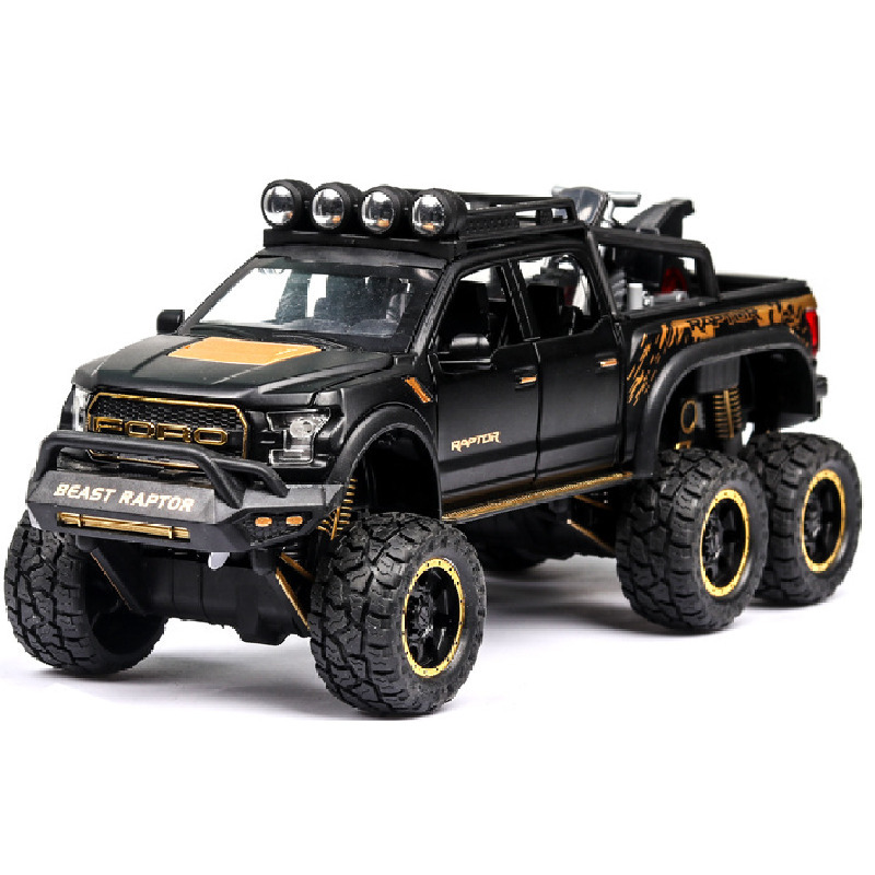 

Off-road F150 Jeep Metal 1:28 Vehicle Alloy G63 Die-cast Car Model Sound And Light Can Open The Door Children's Toy Gift