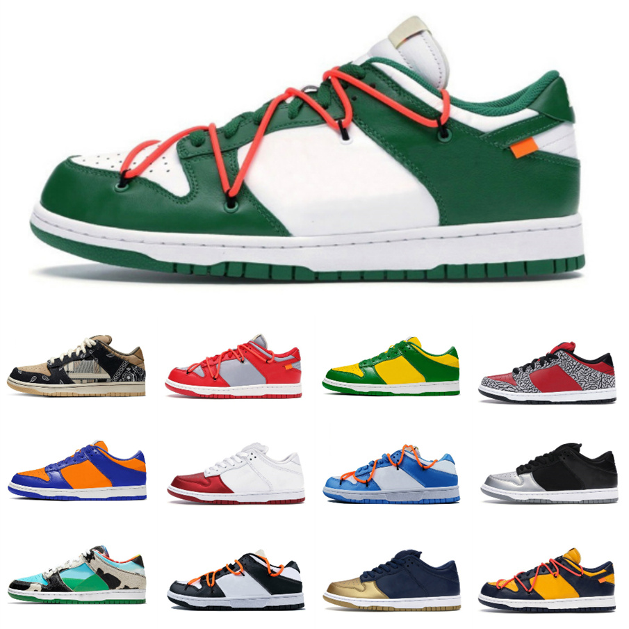 

2021 Top Quality Dunks Running Shoes Ben Jerry Chunky Dunky Low Mens Womens Kentucky Plum Pro Hennessy Staple NYC Pigeon Trainers Sneakers, #2 sp brazil