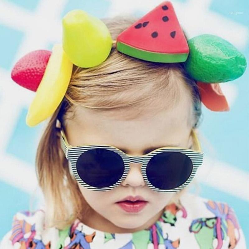 

Sunglasses High Quality Vintage Kids Baby Round Zebra Stripes Design Sun Glasses Girls Boys Okulary1