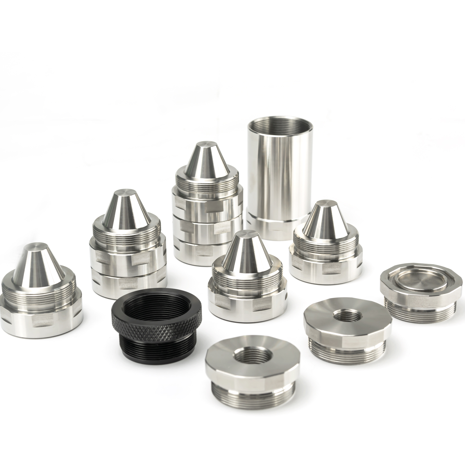 

Airsoft Accessories 7"L 1.5"OD 17-4 Stainless Steel 1/2x28 + 5/8x24 Dodecagonal Modular Solvent Trap 1.375x24 MST Fuel Filter For Napa 4003 Wix 24003