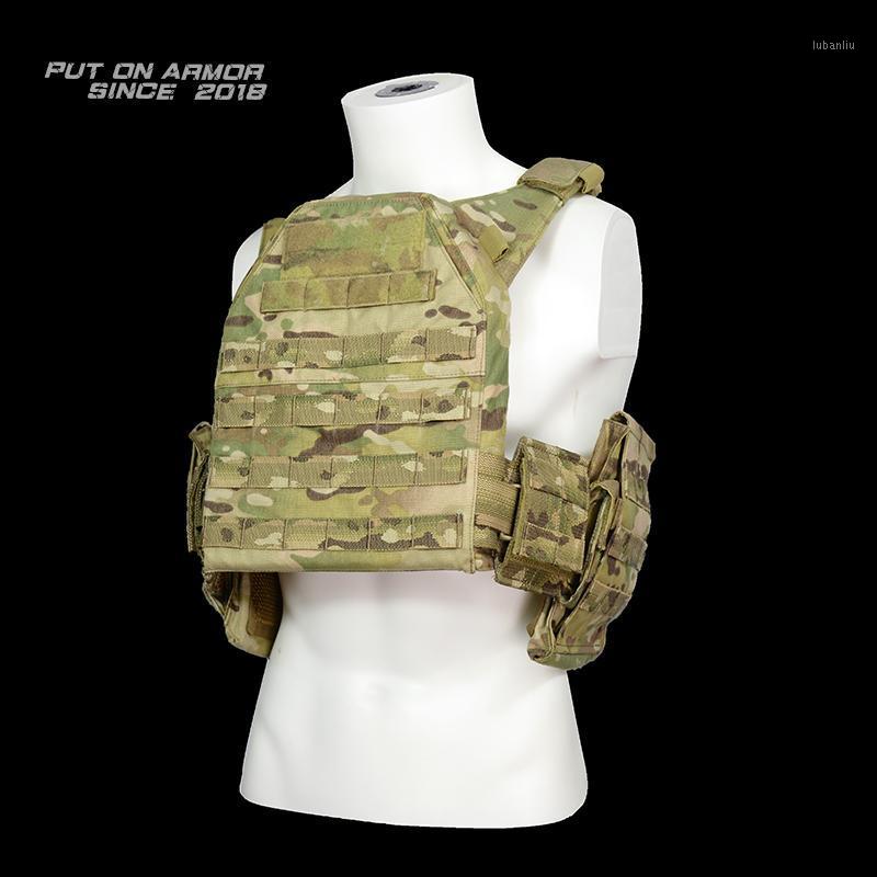 

Poa103-Mc Tactical Flpc Outdoor Field Vest Carrier Board MC Camouflage1