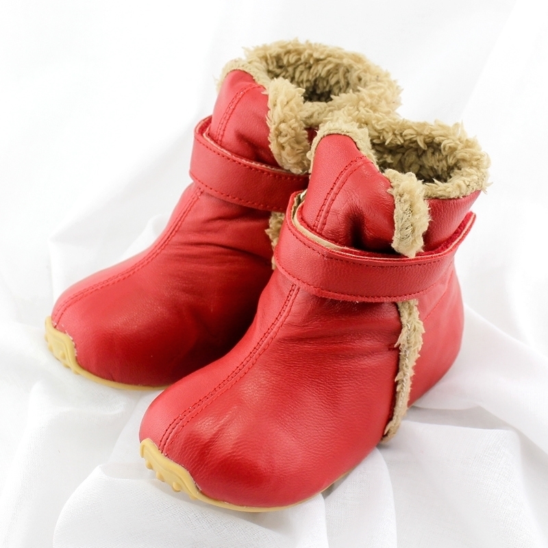 

TipsieToes Top Quality Genuine Leather Wool Children Shoes For Boys And Girls Kids Autumn Winter Warm Boots 64001 Free Shipping 201130, Pink