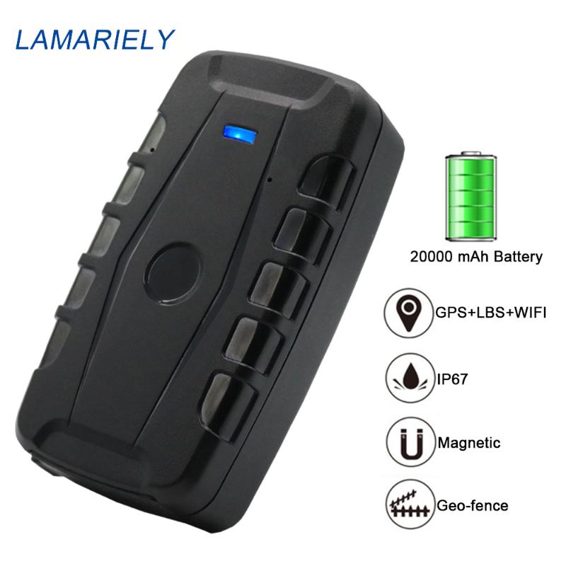 

LK209C GPS Tracker Car GPS Locator 240 Days Standby 20000mAh Magnet Waterproof IP67 Vehicle Tracker Drop Alarm PK TK905