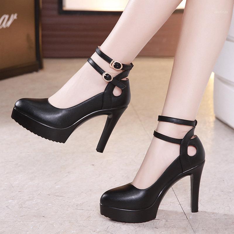 

2020 super high heel women's shoes pointed single shoes model cheongsam stiletto platform dance1, Black