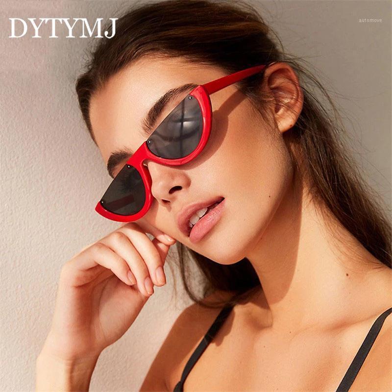 

DYTYMJ Punk Half Frame Sunglasses Women/Men Trendy Sunglasses Women Rimless Sun Glasses Women Brand Designer Gafas De Sol Mujer1