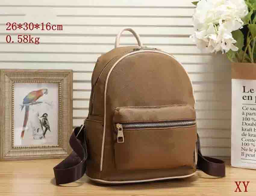 

Luxury Men Discovery Backpacks Unisex Shoulder Bag Designers Bags Hights Quality Man Brand Backpack Handbags Purses Tote, Brown floral 3#