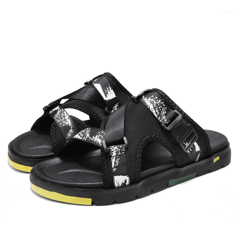 

da sandalle masculino male uomo sandel sandals-men slide casa para masculina heren sandalet zandalias gladiator hombre sandali1, Black