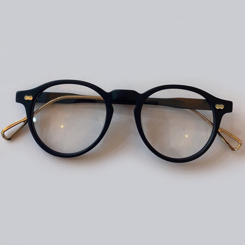 

2021 New Small Round Women Men Designer Myopia Glasses Frame Brand Eyewear 6pge