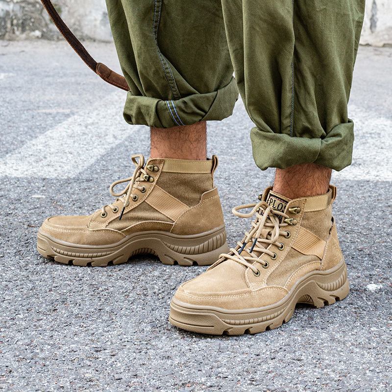 

Insurance Shoes for Men Women Anti-smashing Lightweight Breathable Safety Shoes Steel Toe Higth-op Work Protective Cotton Boots 220221